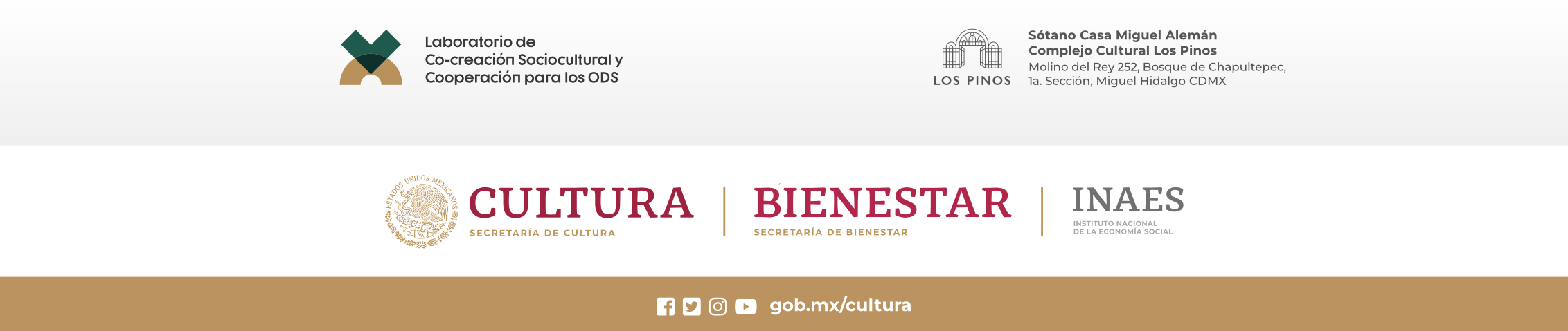 Logotipo Secretaría de Cultura